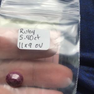 Ruby, loose gemstone,